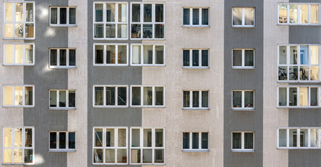 Fototapeta na wymiar building of condominium house modern background