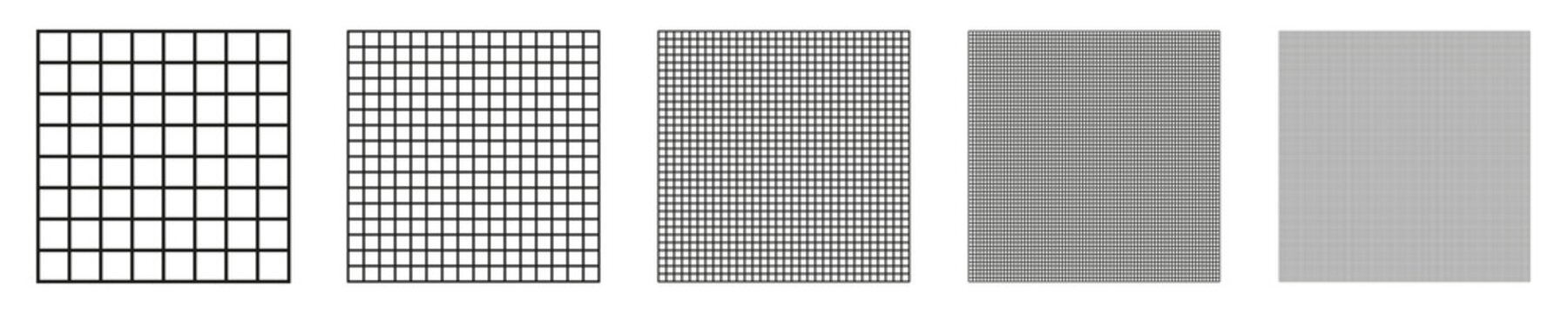 Square line grid. Vector isolated seamless grid. Vector grid templates. Abstract linear pattern. Paper texture.