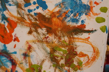 peinture d'enfant