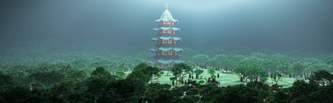 chinese pagoda