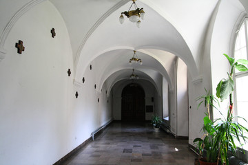 
Franciscan monastery in Checiny in Poland