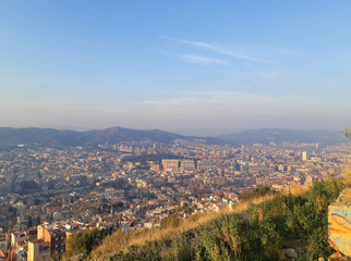 city view from the hill