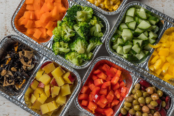野菜盛り合わせ　Assorted vegetables (for salad and grill)