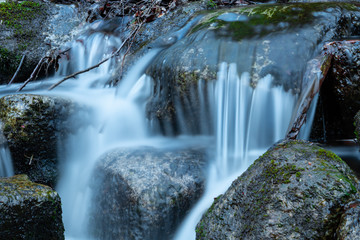 Kleiner Wasserfall an der Oker