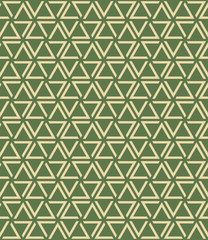 Seamless vintage geometric vector pattern.