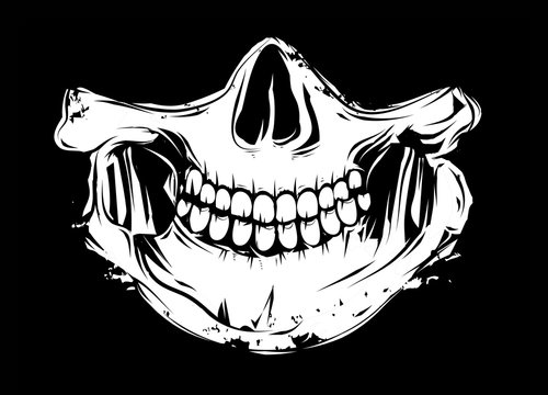 Totenkopf Skull Kiefergelenk