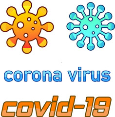 Corona Virus Symbols and Fonts for commercial use.