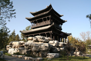 Fototapeta premium Temple Jincy en Chine