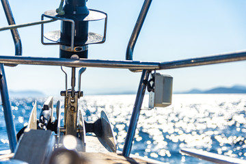 Détail de bateau à voile