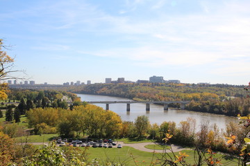 Early Autumn In The River Valley, Edmonton, Alberta