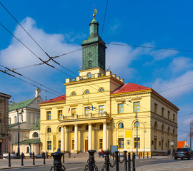 Lublin New Town Hall, Poland - obrazy, fototapety, plakaty