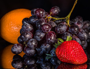 still life with fruits