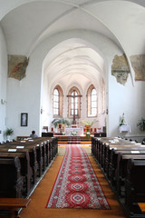 
Franciscan monastery in Checiny in Poland - obrazy, fototapety, plakaty