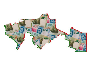 background for business, economy and finance in Tabasco