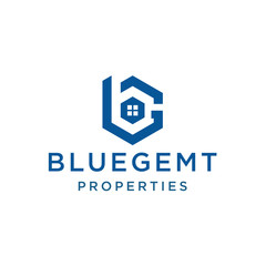 Fototapeta premium Letter B logo design House luxury Monogram. Professional initial Home design. Premium Business typeface.Initial B Real Estate. Alphabet symbol and sign.