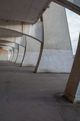 Soviet architecture building arches vaults in Belarus