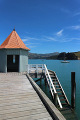 Hut on the water 