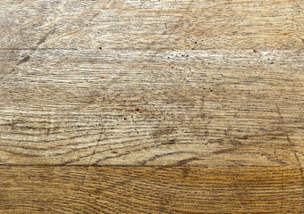 weathered wood surface top view, brown background texture