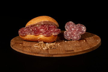 panino col salame 