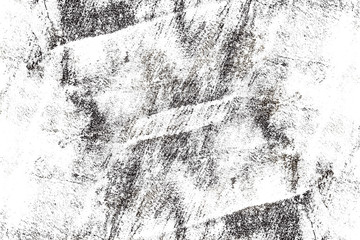 Obraz premium Black and white sketch of a cut tree after sawing. Abstract background. Pencil drawing.