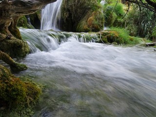 Bachlauf im Nationalpark in Kroatien