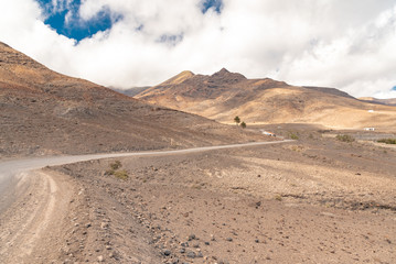 Fototapeta na wymiar Fuerteventura Canary Island in Spain
