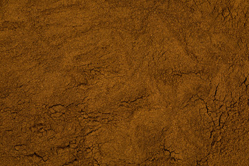 Ground Cinnamon Texture close up