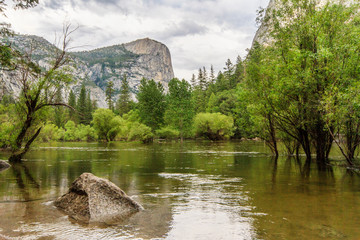 Mirror Lake in Yosemite National Park