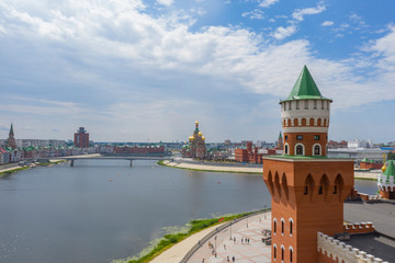 aerial view of Yoshkarola in Russia