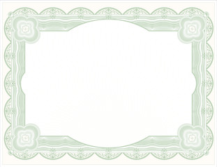 Certificate template