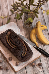 banana and chocolate