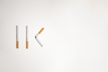 stop smoking and go back to be healthy.