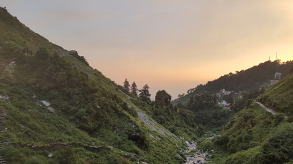 The Sky playing with colours. Setting Sun Just painting the sky