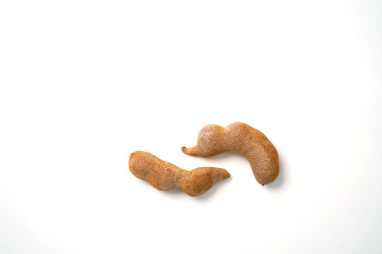 Tamarind isolated on white background