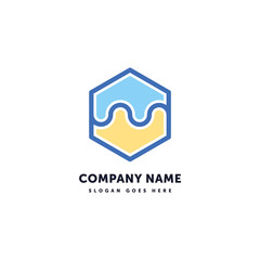 Surfing Travel Letter Vector Logo. Abstract icon mark design template. Creative logotype concept element sign shape.