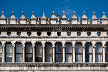 Palazzo antico in piazza San Marco a Venezia