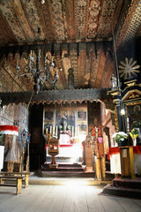 
Wooden church in Debno in the mountains