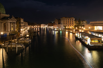 Canal grande di Venezia visto dall'alto