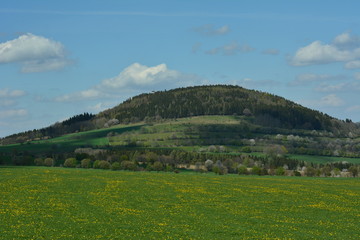 Obraz premium Landschaft im Erzgebirge