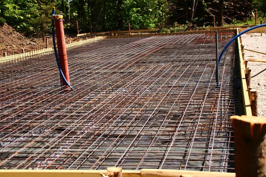 stahlgitter bauarbeiten  boden