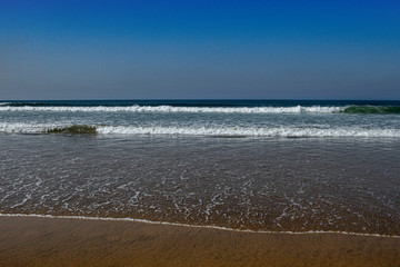 Coastline of Atlantic ocean.