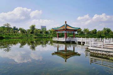 pavilion in the park