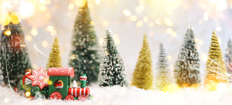 Christmas and New Year holiday background