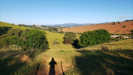 Sombra do Fotografo Solitário