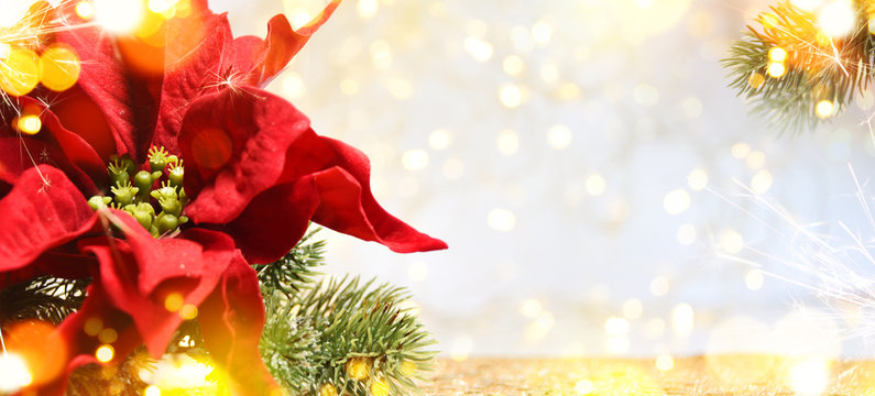 Christmas and New Year holiday background