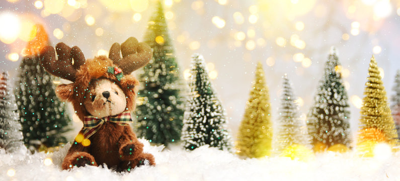 Christmas and New Year holiday background