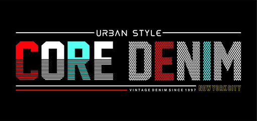 typography design for print t shirt