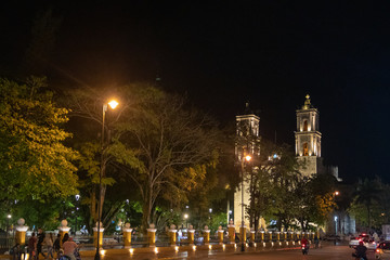 Fototapeta na wymiar Mexican City of Valladolid