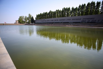 monument to the heroes of the battle of Stalingrad on Mamayev Kurgan Volgograd Russia
