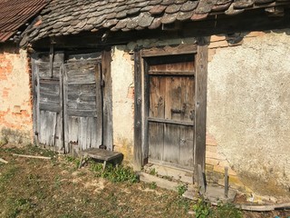 Old authentic Turopolje cabin in Vukomericke gorice, Croatia